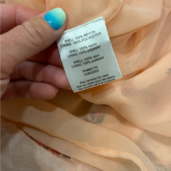 Athropologie - Nikasha women’s peach shirt sz S - Picture 6 of 11